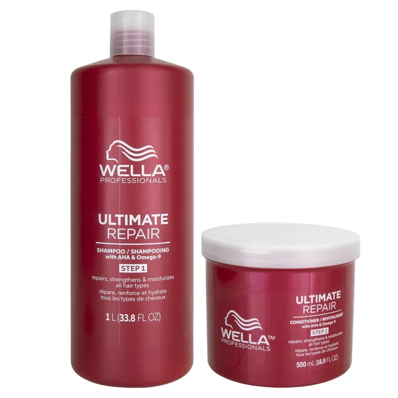 Wella Ultimate Repair Shampoo & Conditioner Duo 33.8 oz/16.9 oz 2piece