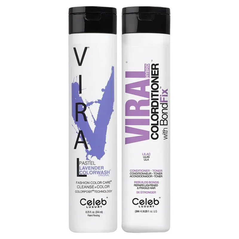 Celeb Luxury Viral Pastel Lavender/Lilac Healthy Color Duo 2piece