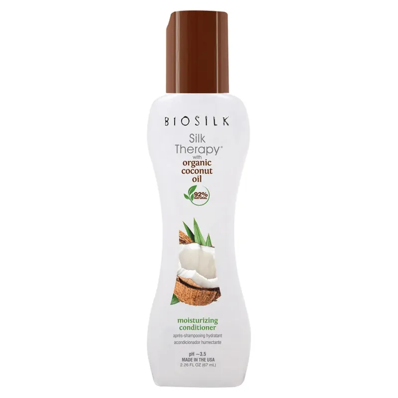 BioSilk Silk Therapy with Natural Coconut Oil Moisturizing Conditioner