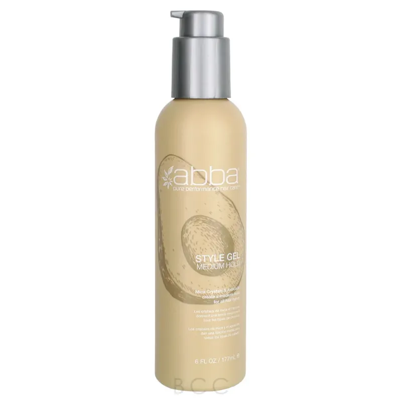 Abba Style Gel - Medium Hold 6oz