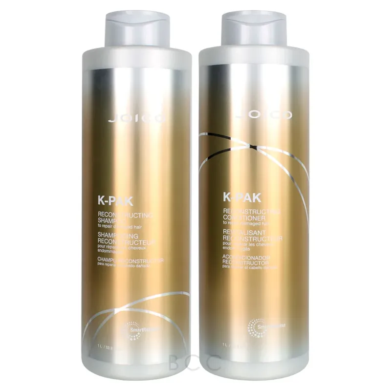 Joico K-Pak Reconstructing Shampoo & Conditioner Set 33.8 oz 2piece
