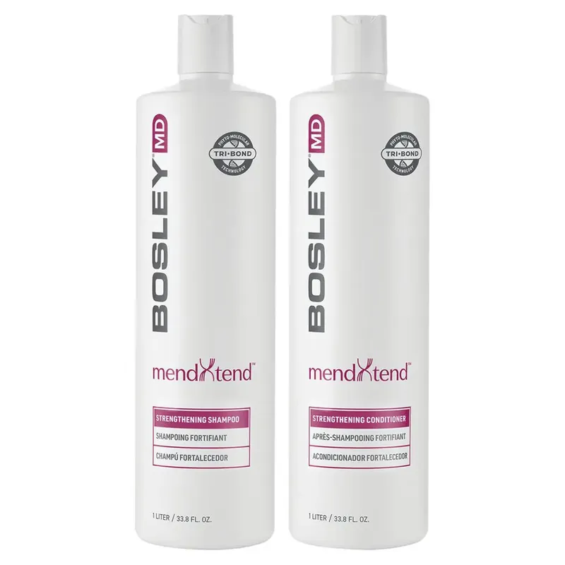 BosleyMD mendXtend Strengthening Shampoo & Conditioner Duo 33.8 oz 2piece