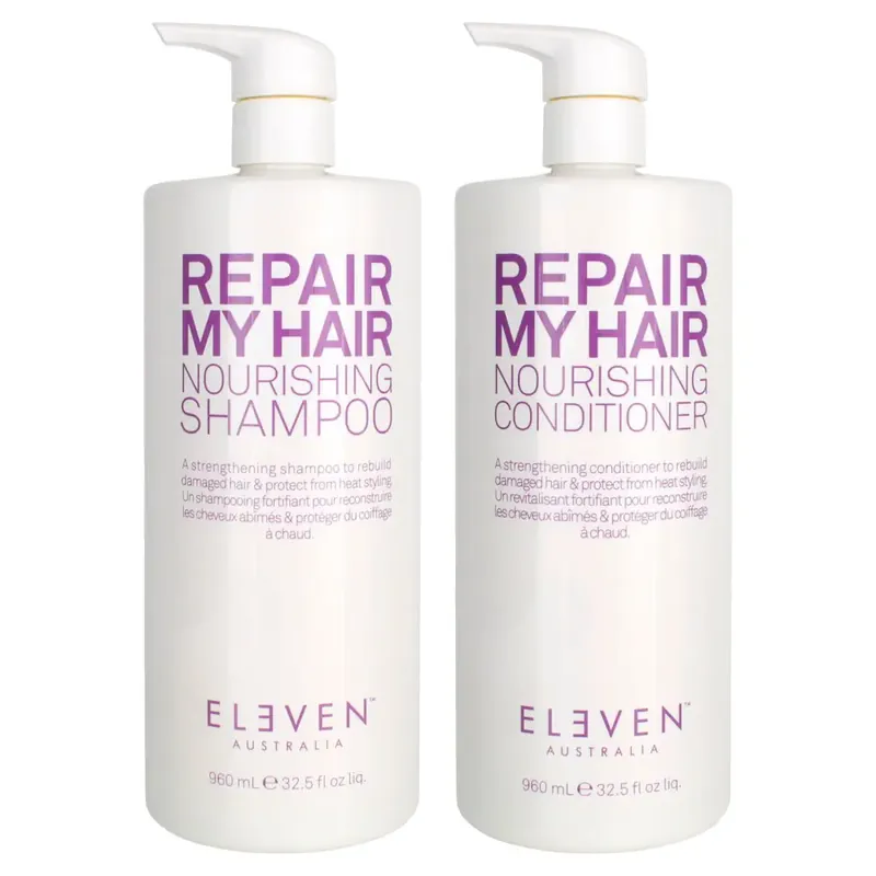 Eleven Australia Repair My Hair Nourishing Shampoo & Conditioner Duo 32.5 oz 2piece