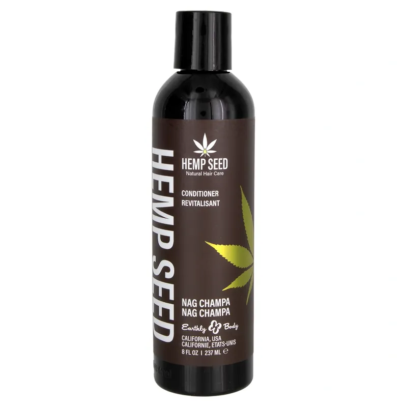 Earthly Body Hemp Seed Conditioner Nag Champa 8oz