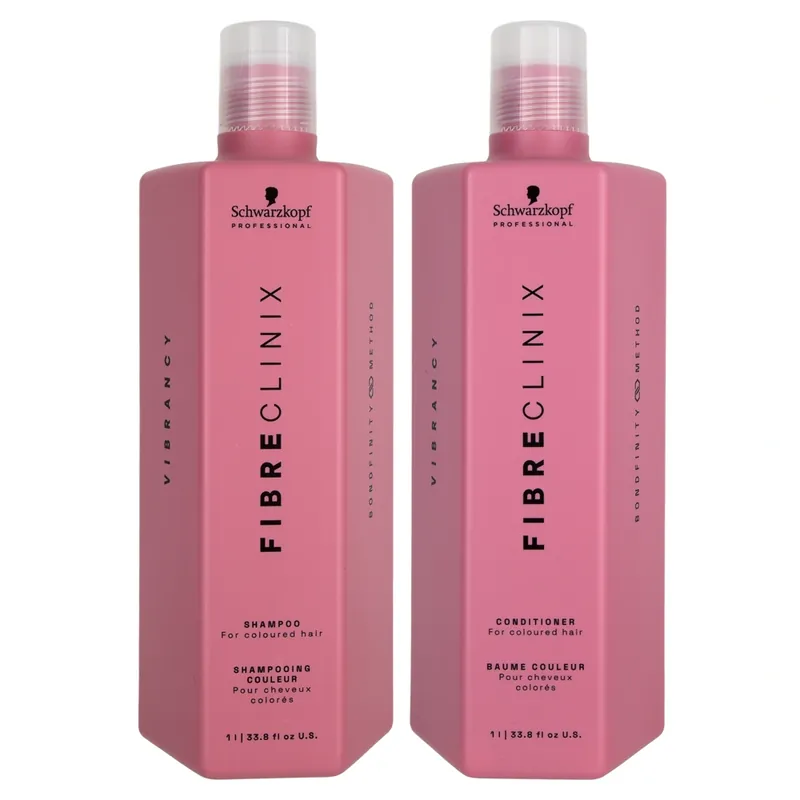 Schwarzkopf Fibre Clinix Vibrancy Shampoo & Conditioner Duo 33.8 oz 2piece