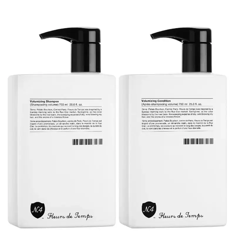 N.4 (Number Four) Fleurs de Temps Volumizing Shampoo & Conditioner Duo 25 oz 2piece