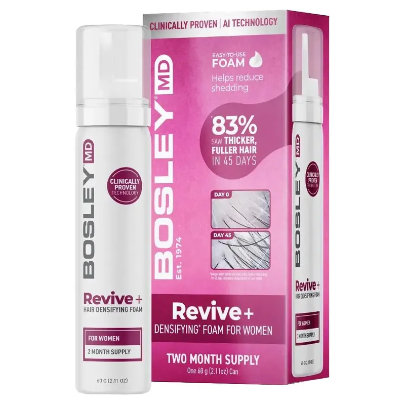 BosleyMD Revive+ Hair Densifying Foam for Women 2oz