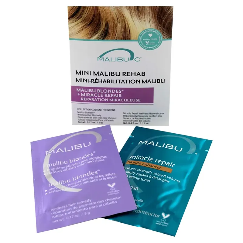 Malibu C Mini Malibu Rehab - Malibu Blondes + Miracle Repair 2piece