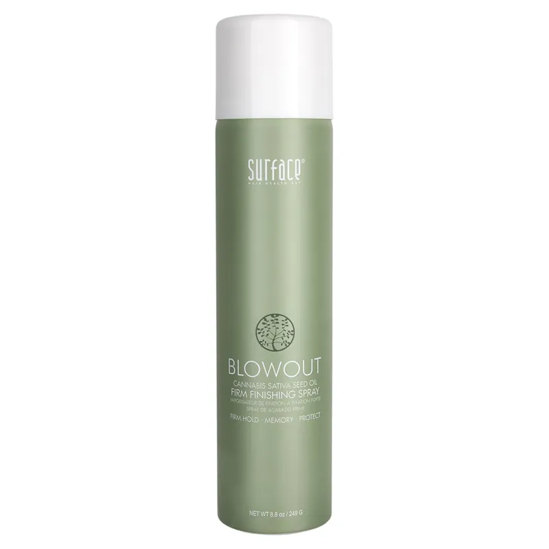 Surface Blowout Cannabis Sativa Seed Oil Firm Finishing Spray 8oz