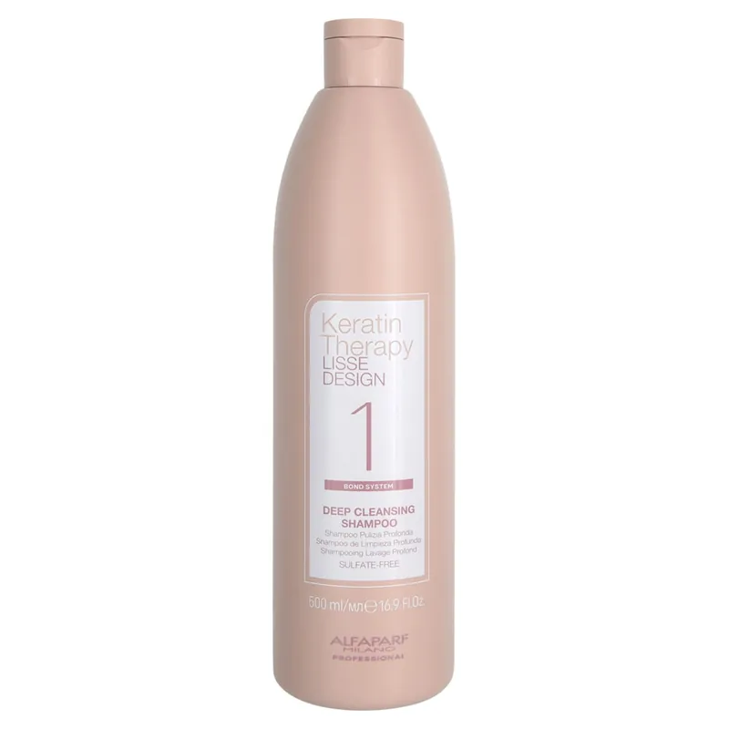 Alfaparf Keratin Therapy Lisse Design Deep Cleansing Shampoo 16.9oz