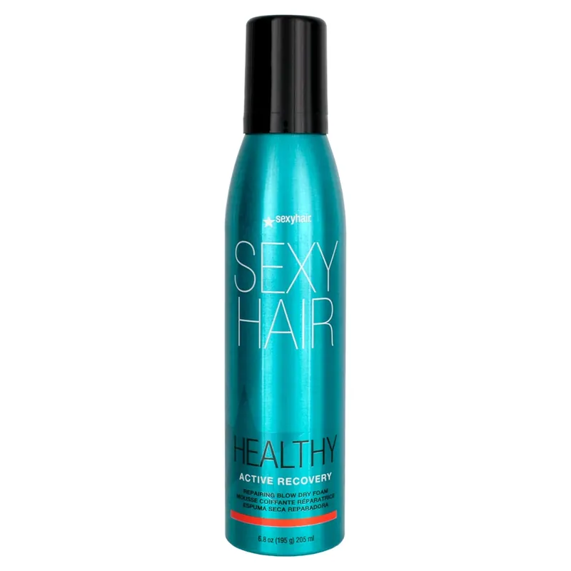 Sexy Hair Healthy Active Recovery Repairing Blow Dry Foam 6.8oz