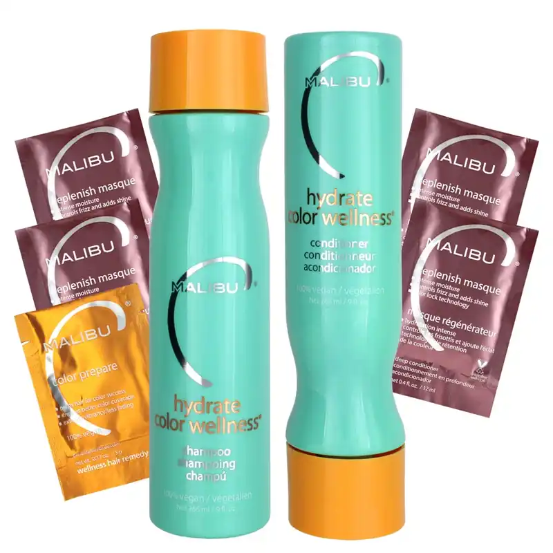 Malibu C Hydrate Color Wellness Collection 1kit