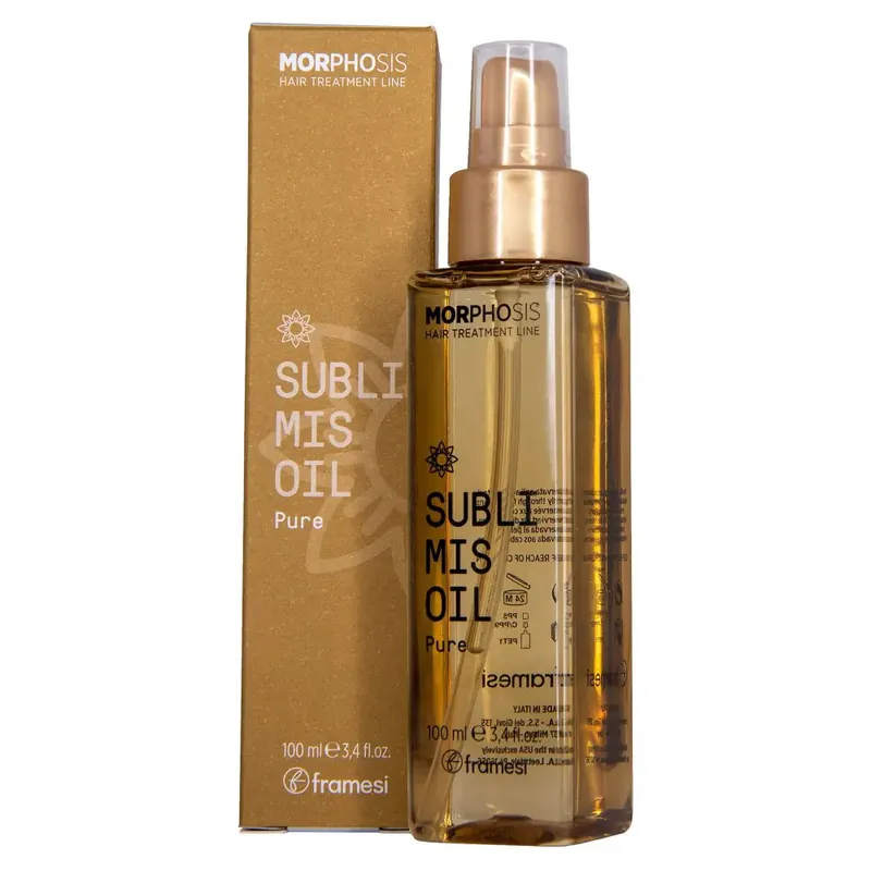 Framesi Morphosis Hair Treatment Line Sublimis Oil Pure 3.4oz