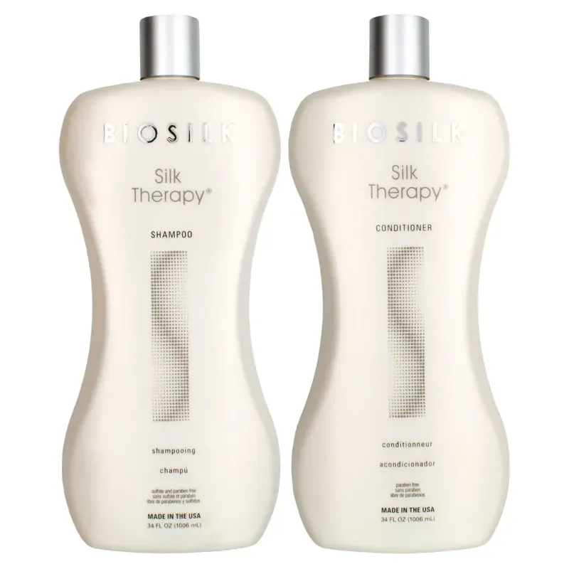 BioSilk Silk Therapy Liter Duo 34 oz 2piece