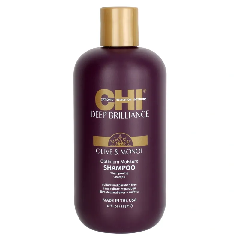 CHI Deep Brilliance Optimum Moisture Shampoo 12oz