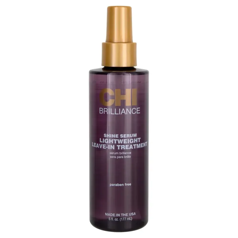 CHI Brilliance Shine Serum Light Weight Leave-In Treatment 6oz