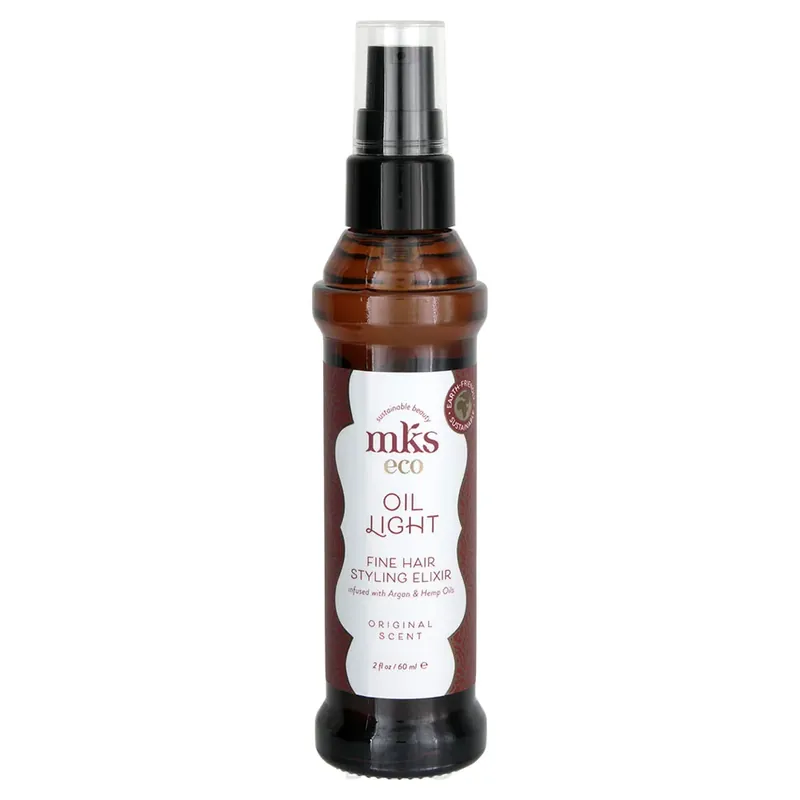 MKS Eco Oil Light Fine Hair Styling Elixir - Original Scent 2oz
