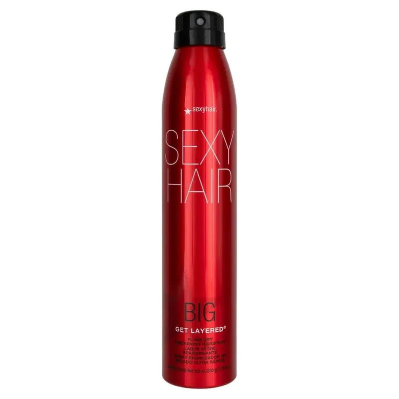 Sexy Hair Big Get Layered Flash Dry Thickening Hairspray 8oz