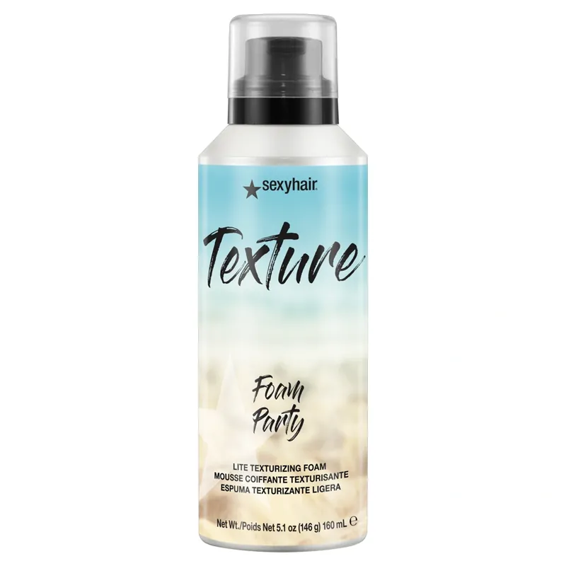 Sexy Hair Texture Foam Party Lite Texturizing Foam 5.1oz