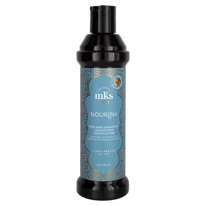 MKS Eco Nourish Fine Hair Shampoo - Light Breeze Scent