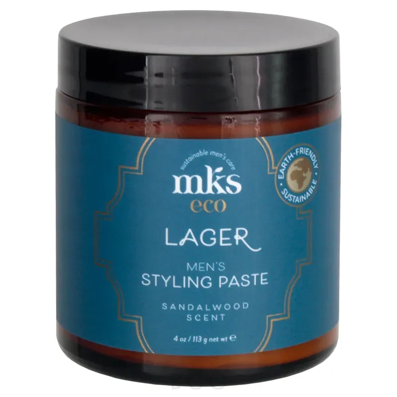 MKS Eco Lager Men's Styling Paste - Sandalwood Scent 4oz