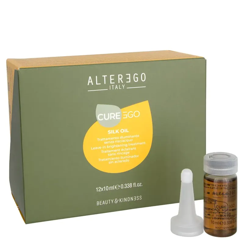 Alter Ego Italy CureEgo Silk Oil Brightening Lotion Leave-In 0.338 fl oz 12piece