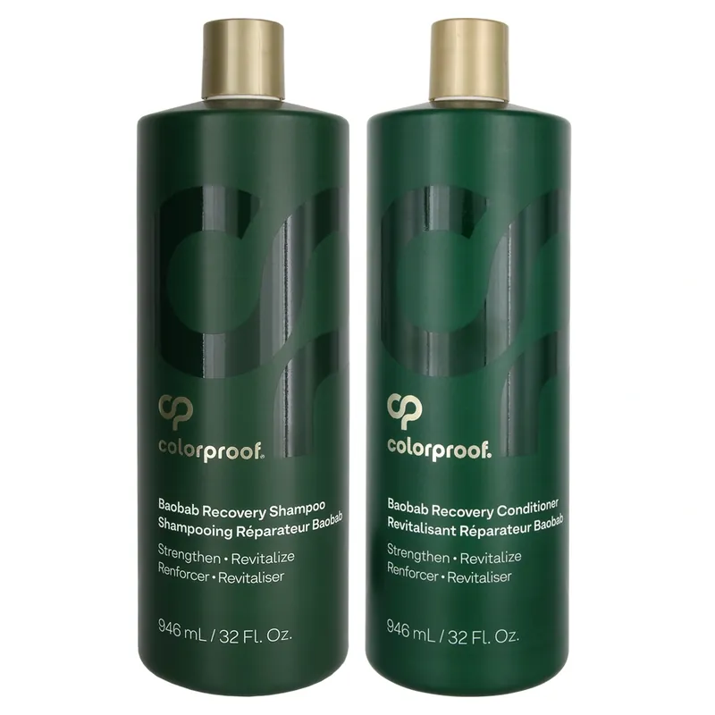 ColorProof Baobab Recovery Shampoo & Conditioner Set 32 oz 2piece