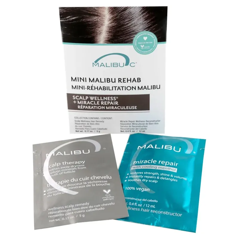 Malibu C Mini Malibu Rehab - Scalp Wellness + Miracle Repair 2piece