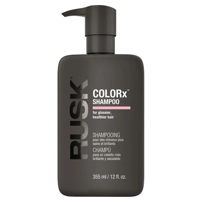 Rusk COLORx Shampoo for Glossier, Healthier Hair 12oz