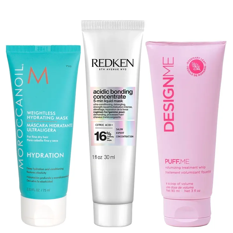 BCC Exclusive Fine Hair Mask Sampler Trio 3piece