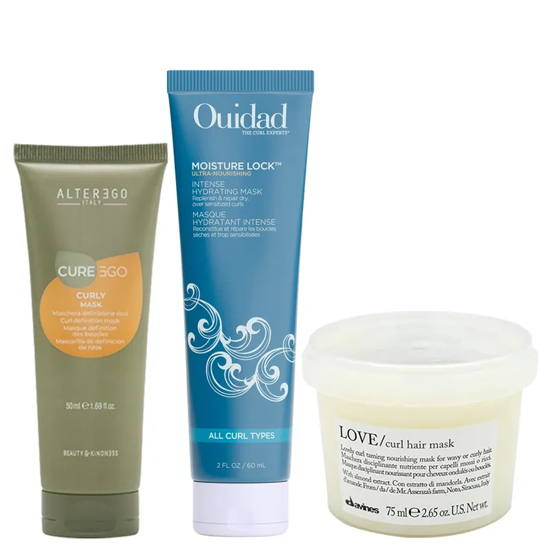 BCC Exclusive Curly Mask Sampler Trio 3piece