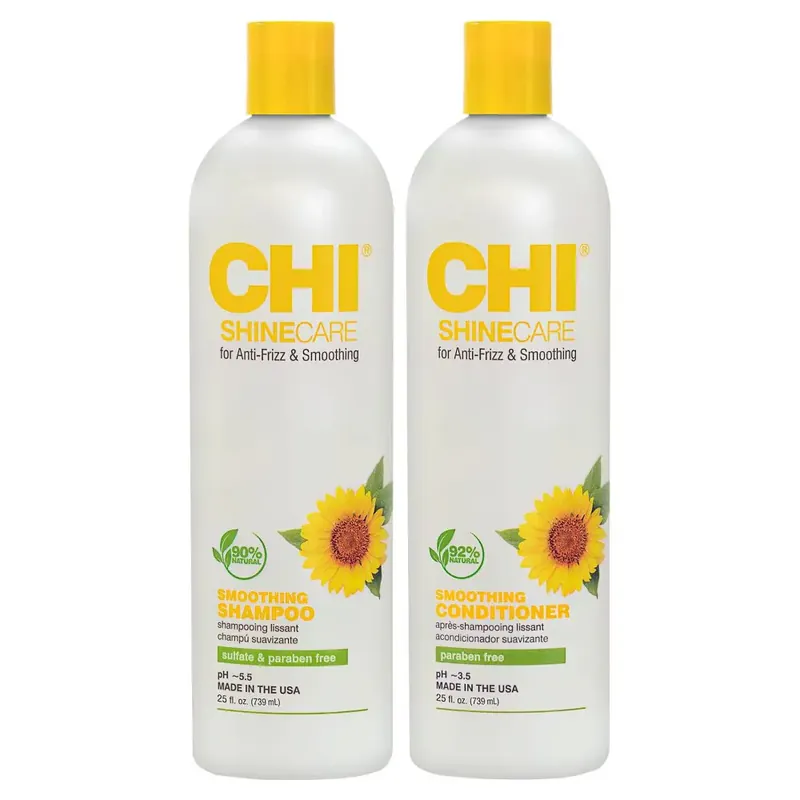 CHI ShineCare Smoothing Shampoo & Conditioner Duo 25 oz 2piece