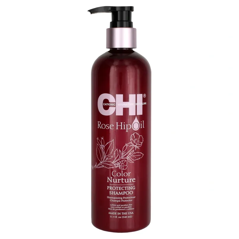 CHI Rose Hip Oil Color Nurture Protecting Shampoo 11.5oz