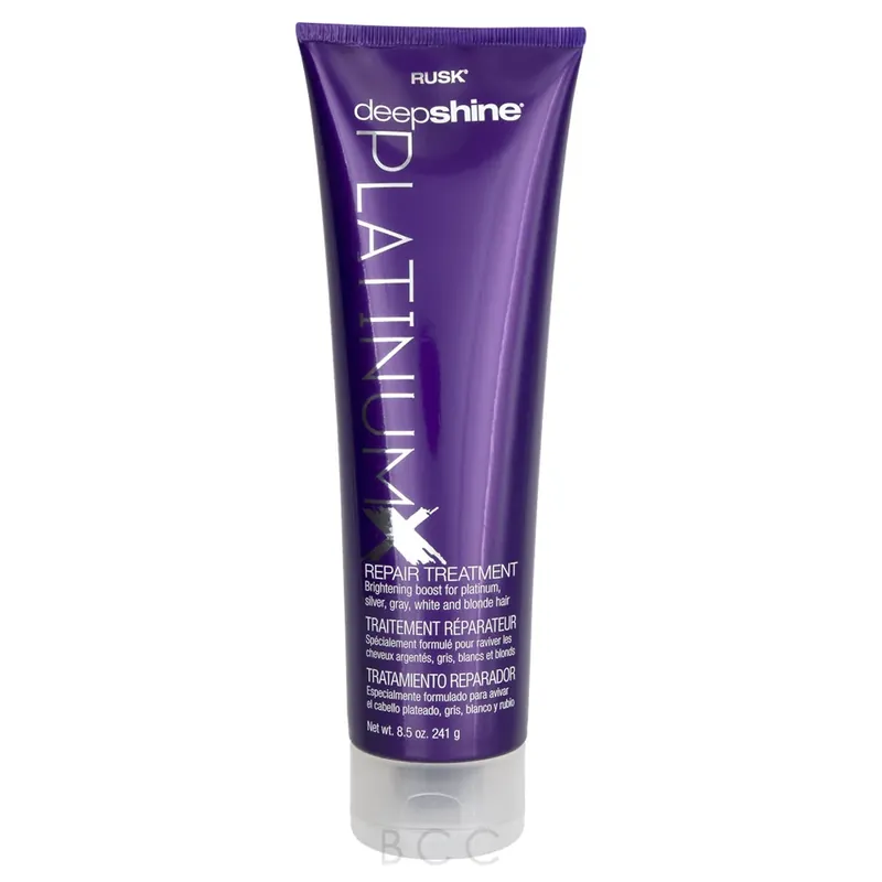 Rusk Deepshine PlatinumX Repair Treatment 8.5oz