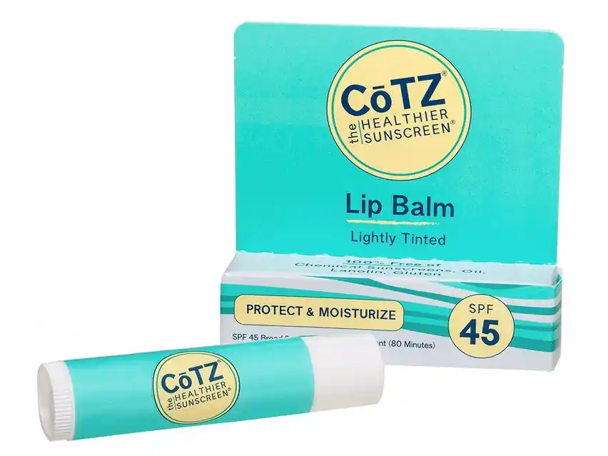 CoTZ Lightly Tinted Lip Balm SPF 45 (formerly known as CoTZ Lipbalm Sunscreen SPF 45) 0.14 oz
