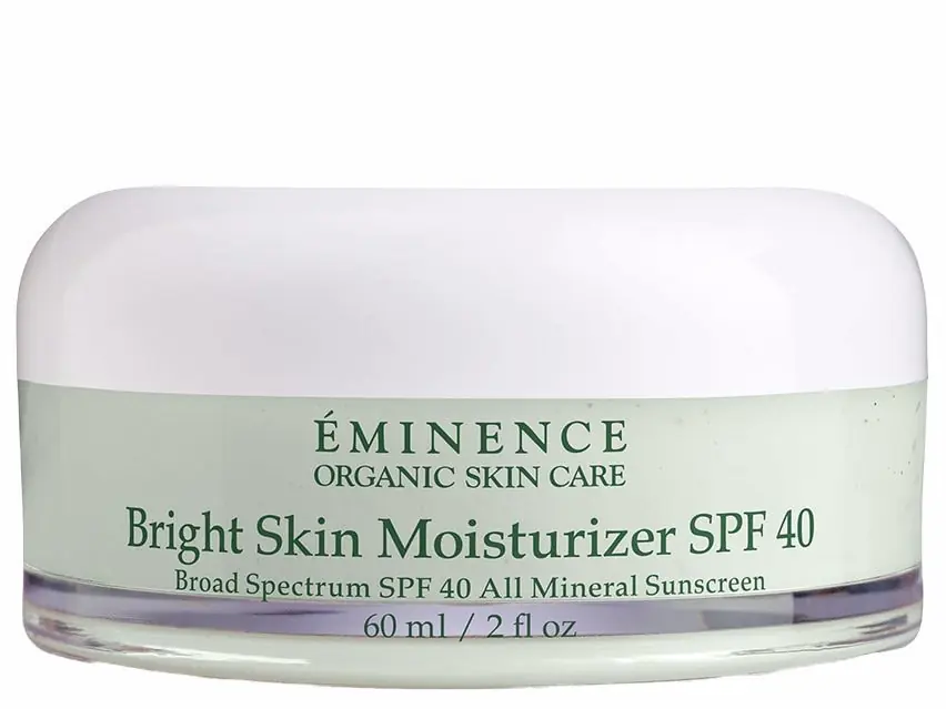 Eminence Organics Bright Skin Moisturizer SPF 40 (formerly known as Eminence Organics Bright Skin Moisturizer SPF 30) 2.0 oz