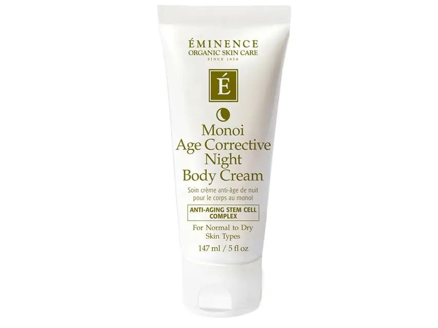 Eminence Organics Monoi Age Corrective Night Body Cream 147 ml / 5.0 fl oz