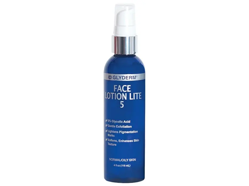 GlyDerm Face Lotion Lite 5% 4 fl oz / 118 ml