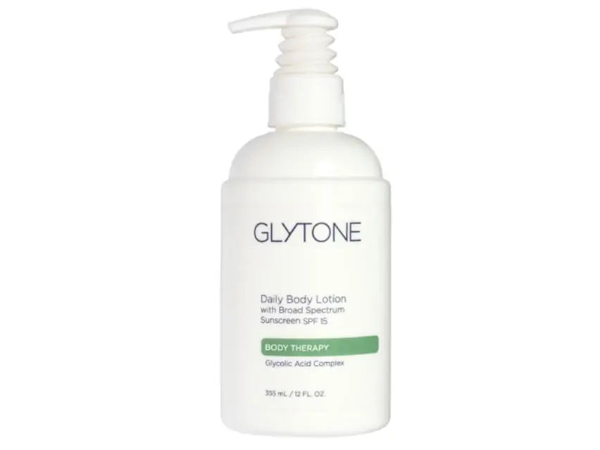 Glytone Daily Body Lotion with Broad Spectrum Sunscreen SPF 15 (formerly known as Glytone Body Lotion SPF 15 Broad Spectrum) 12 fl oz