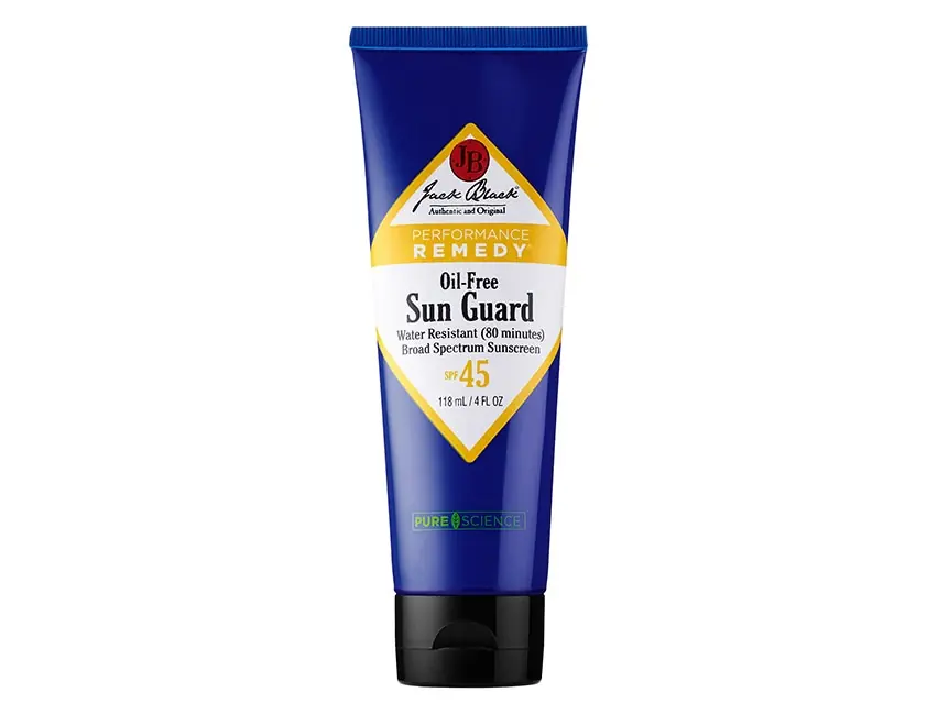 Jack Black Oil-Free Sun Guard Very Water Resistant Sunscreen SPF 45 4.0 fl oz