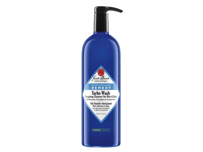 Jack Black Turbo Wash Energizing Cleanser for Hair & Body 33.0 oz