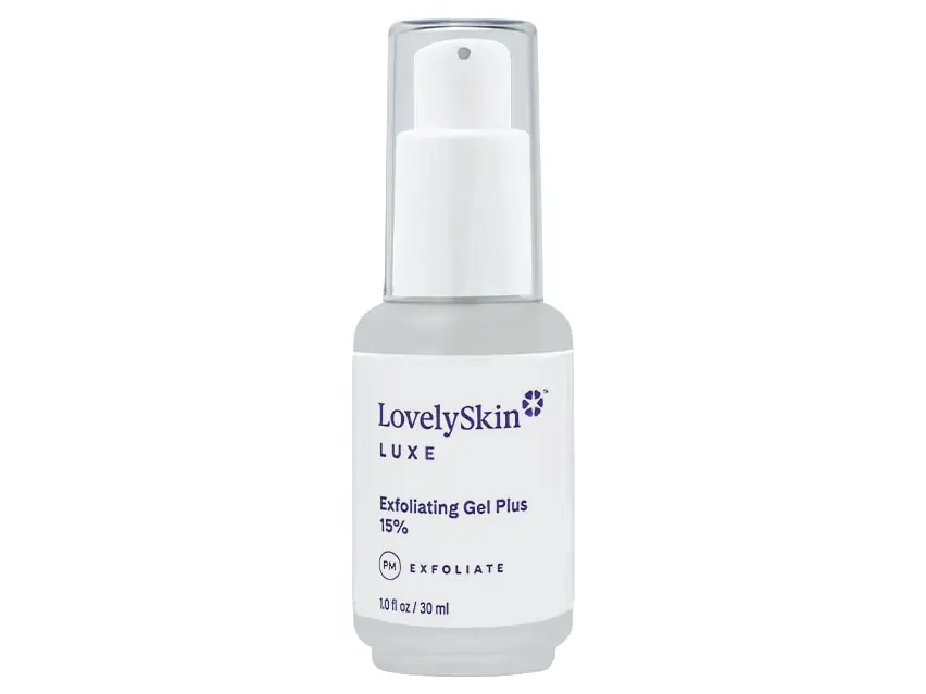 LovelySkin LUXE Exfoliating Gel Plus 15% 1 oz