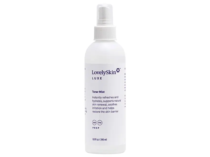 LovelySkin LUXE Toner Mist (formerly known as LovelySkin LUXE Toner Mist 3% Amino Fruit Acid) 8 fl oz / 240 ml