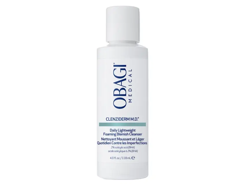 Obagi CLENZIderm MD Daily Lightweight Foaming Blemish Cleanser (formerly known as Obagi CLENZIderm MD Daily Care Foaming Cleanser) 4.0 fl oz