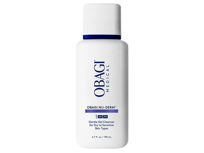 Obagi Nu-Derm Gentle Gel Cleanser #1 (formerly known as Obagi Nu-Derm Gentle Cleanser #1) 6.7 fl oz / 198 ml