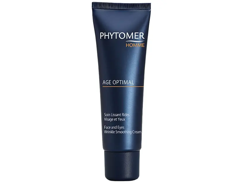 PHYTOMER Homme Age Optimal Wrinkle Smoothing Cream for Face and Eyes 1.6 fl oz