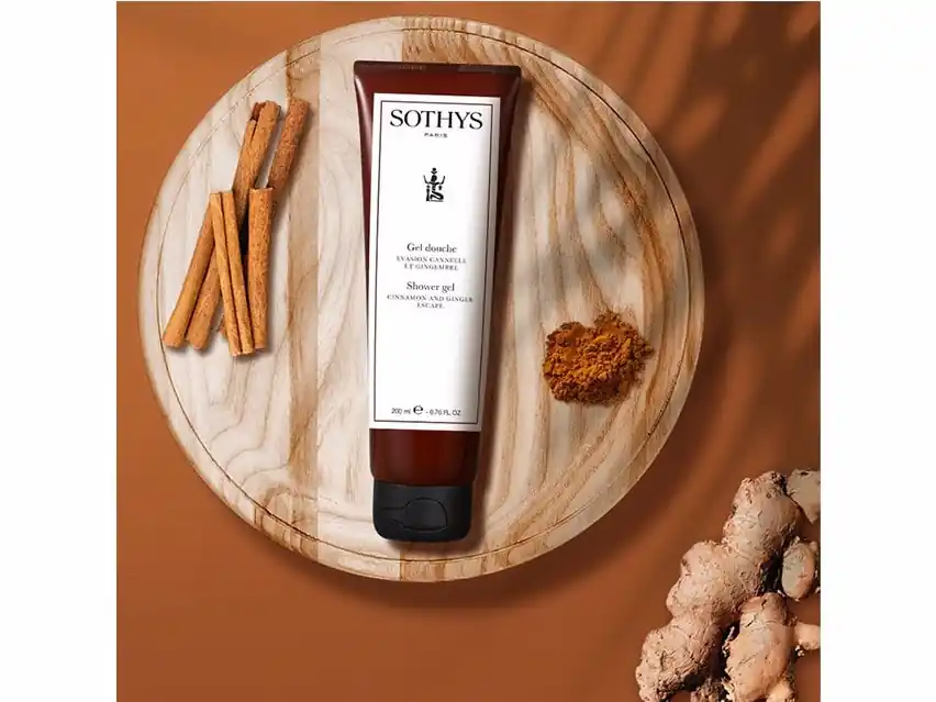 Sothys Cinnamon and Ginger Shower Gel 6.7 fl oz