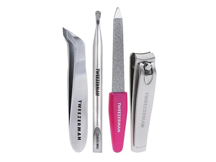 Tweezerman Mini Nail Rescue Kit 4-Piece Set