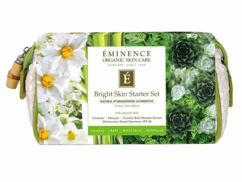 Eminence Organics Bright Skin Starter Set 4-Piece Set