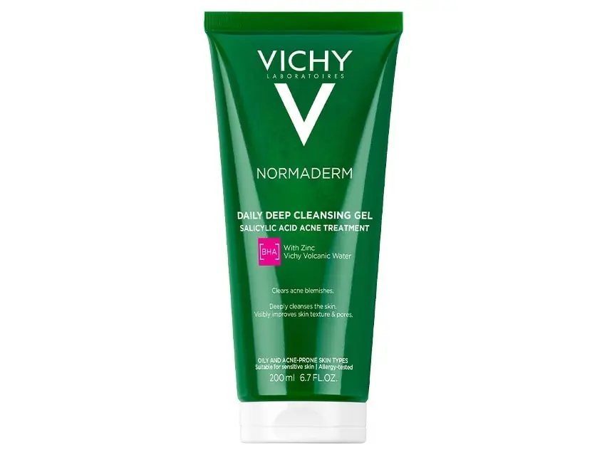 Vichy Normaderm Daily Deep Cleansing Gel Acne Wash with Salicylic Acid (formerly known as Vichy Normaderm PhytoAction Daily Deep Cleansing Gel)